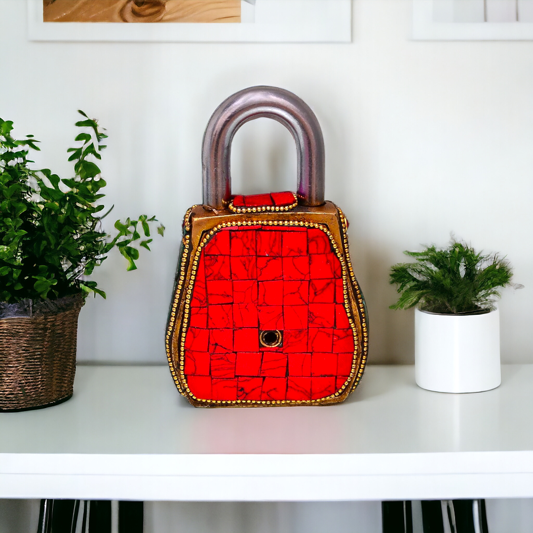 Owl Shaped Brass Lock