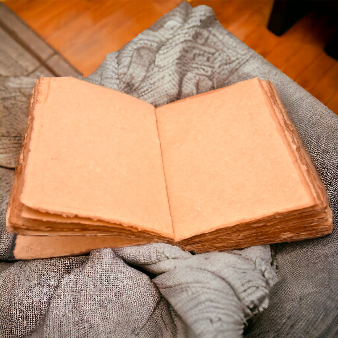 Antique Silver Embossing Journal Notebook
