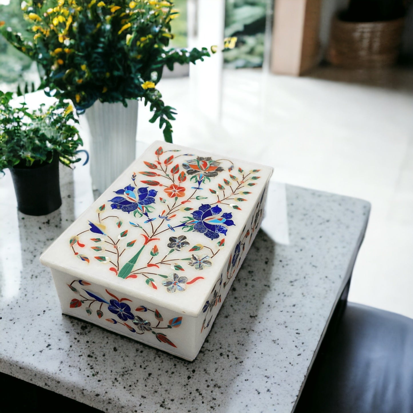 Handmade Marble Jewelry Box