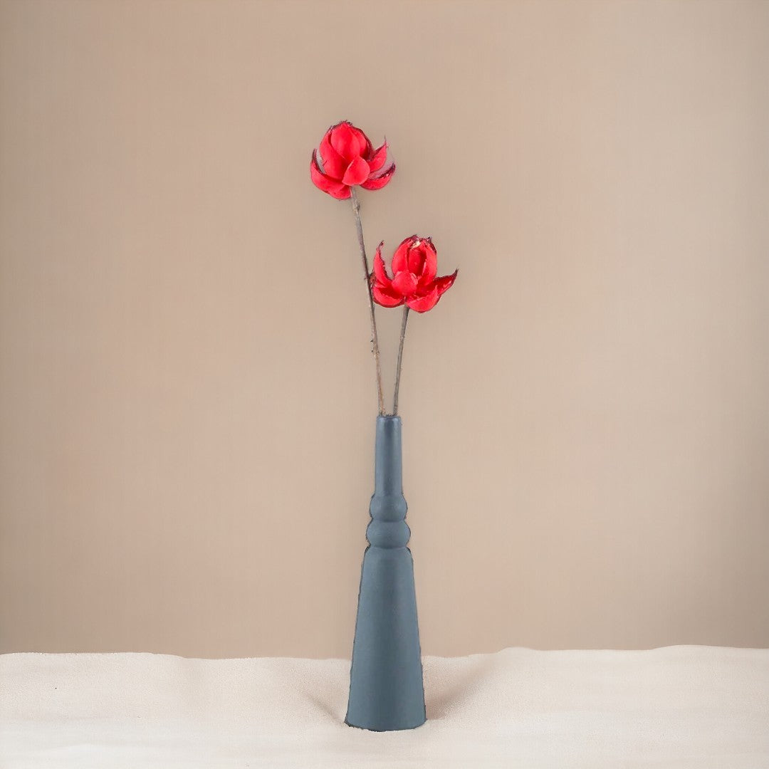 Sleek Linear Flute Vase