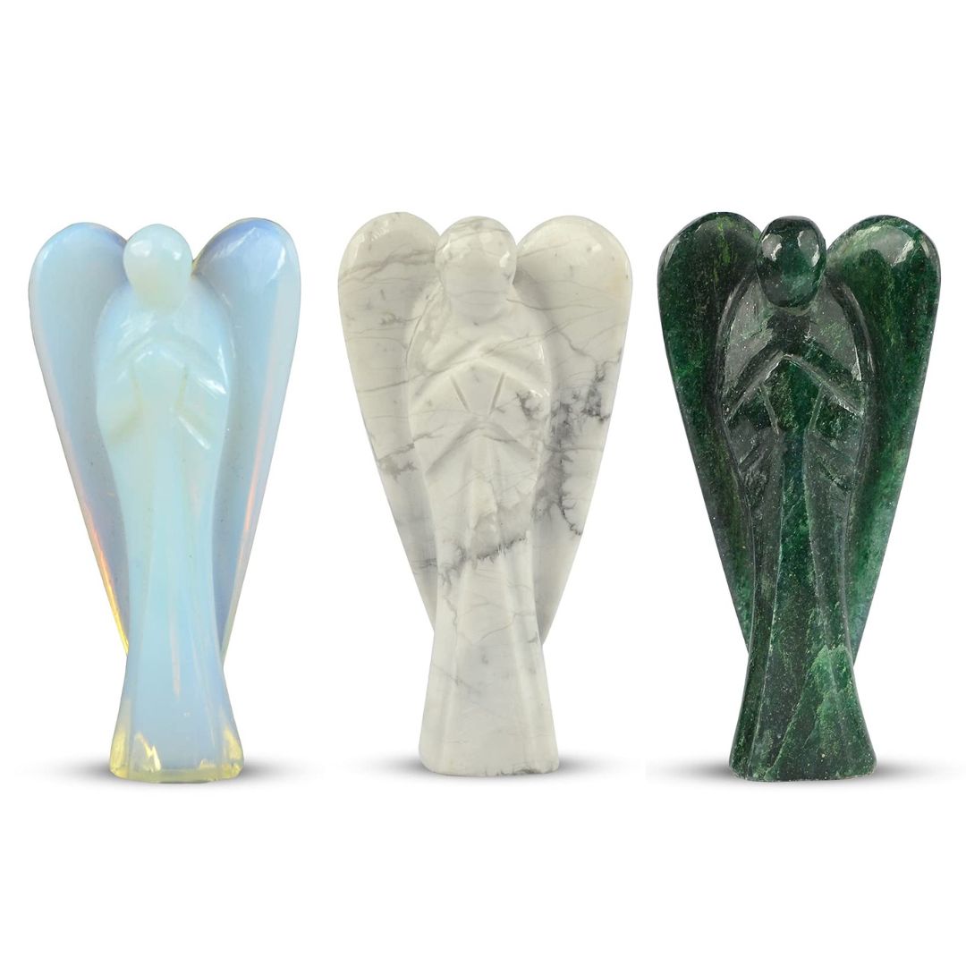 Crystal Stone Angel Size 3