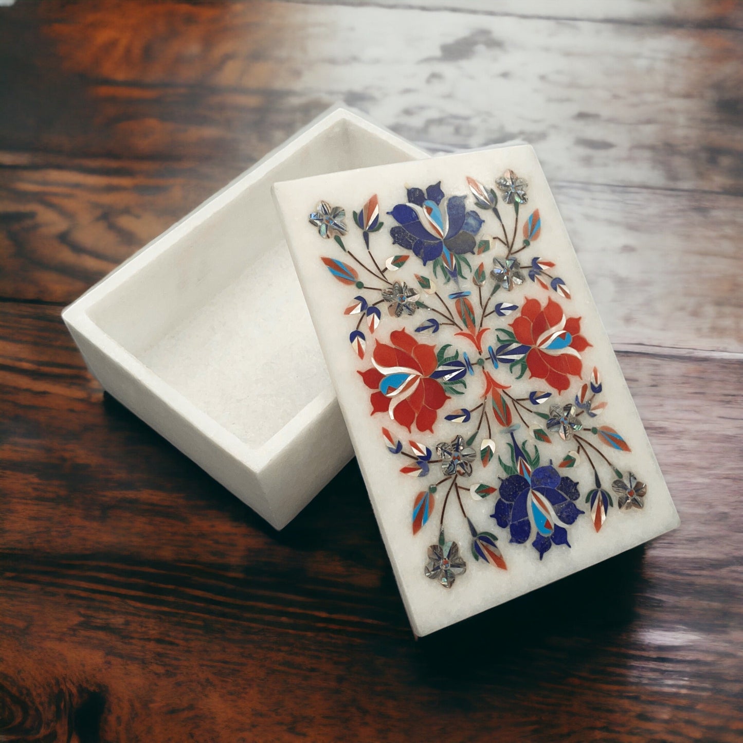 Handmade Marble Jewelry Box