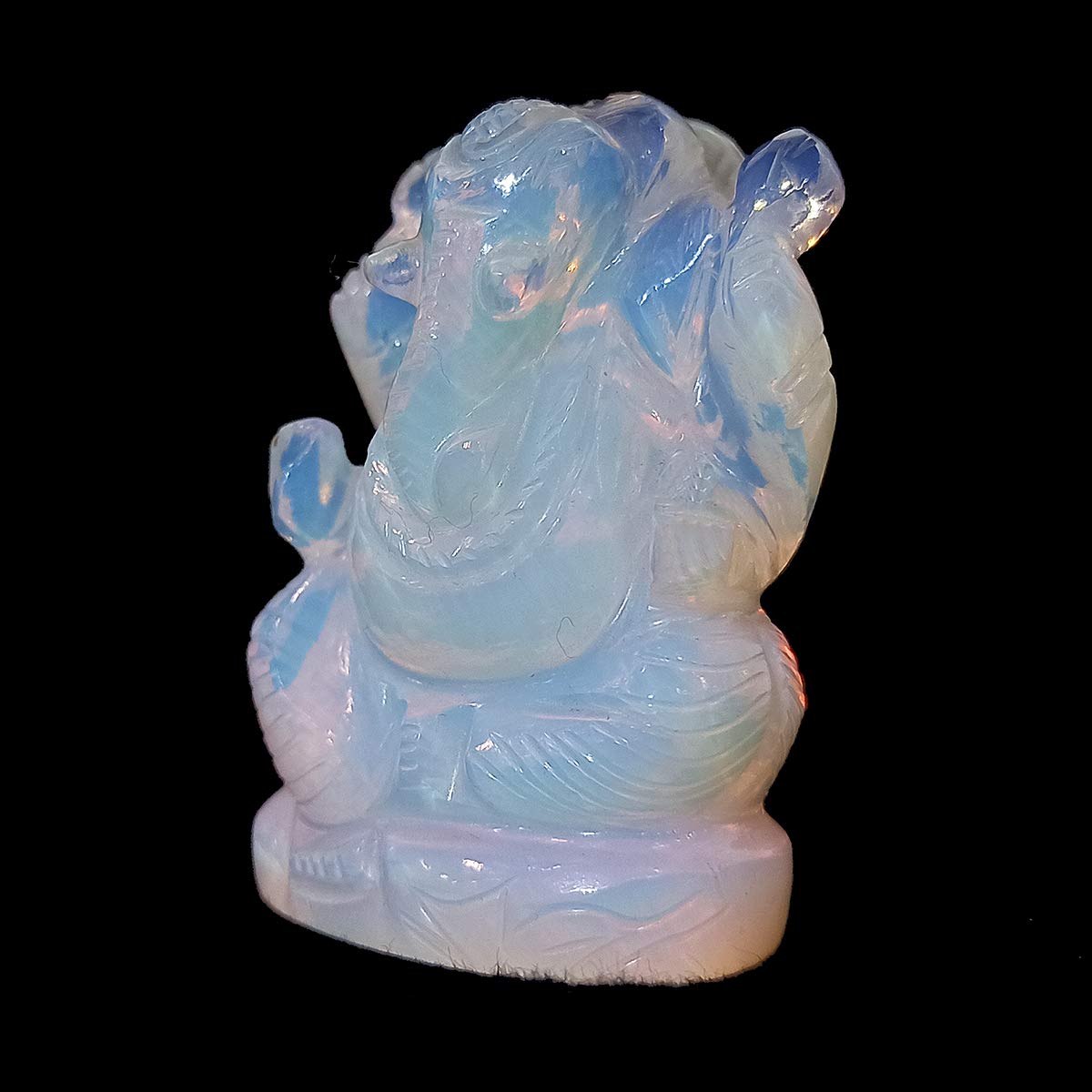 Max Bee Global Natural Handmade 2.1 Inch  Ganesh ji Lord