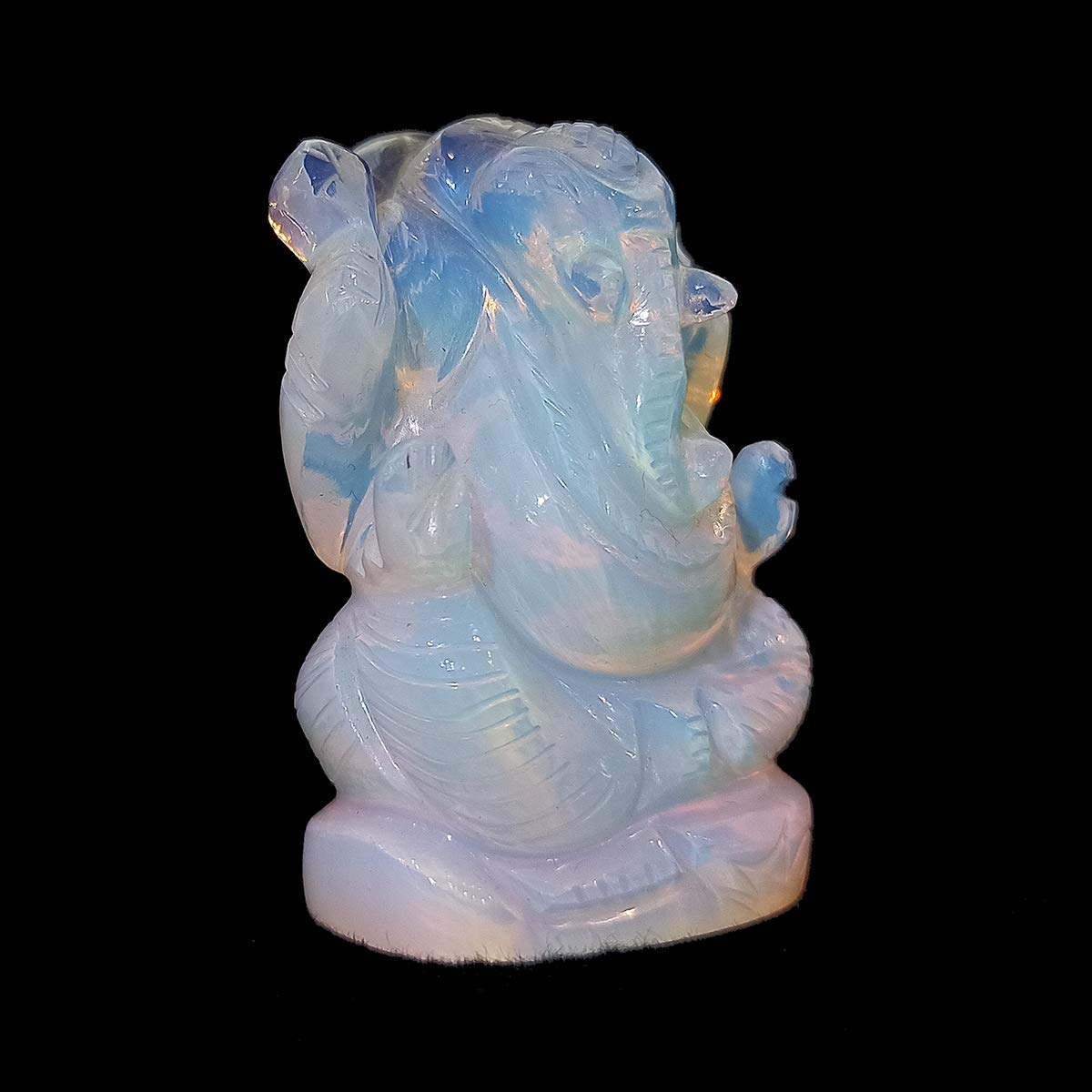 Max Bee Global Natural Handmade 2.1 Inch  Ganesh ji Lord