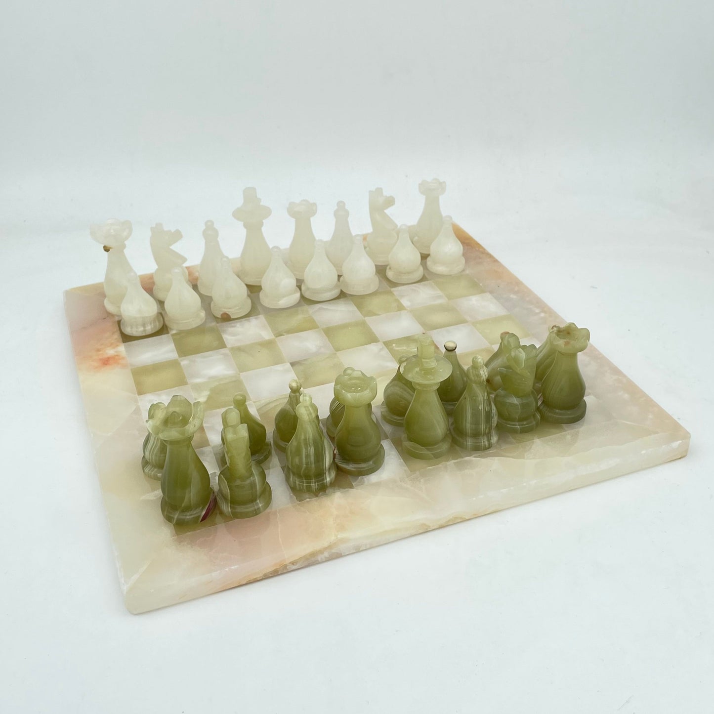 Max Bee Luxury Onyx Chess Set 12 Inch