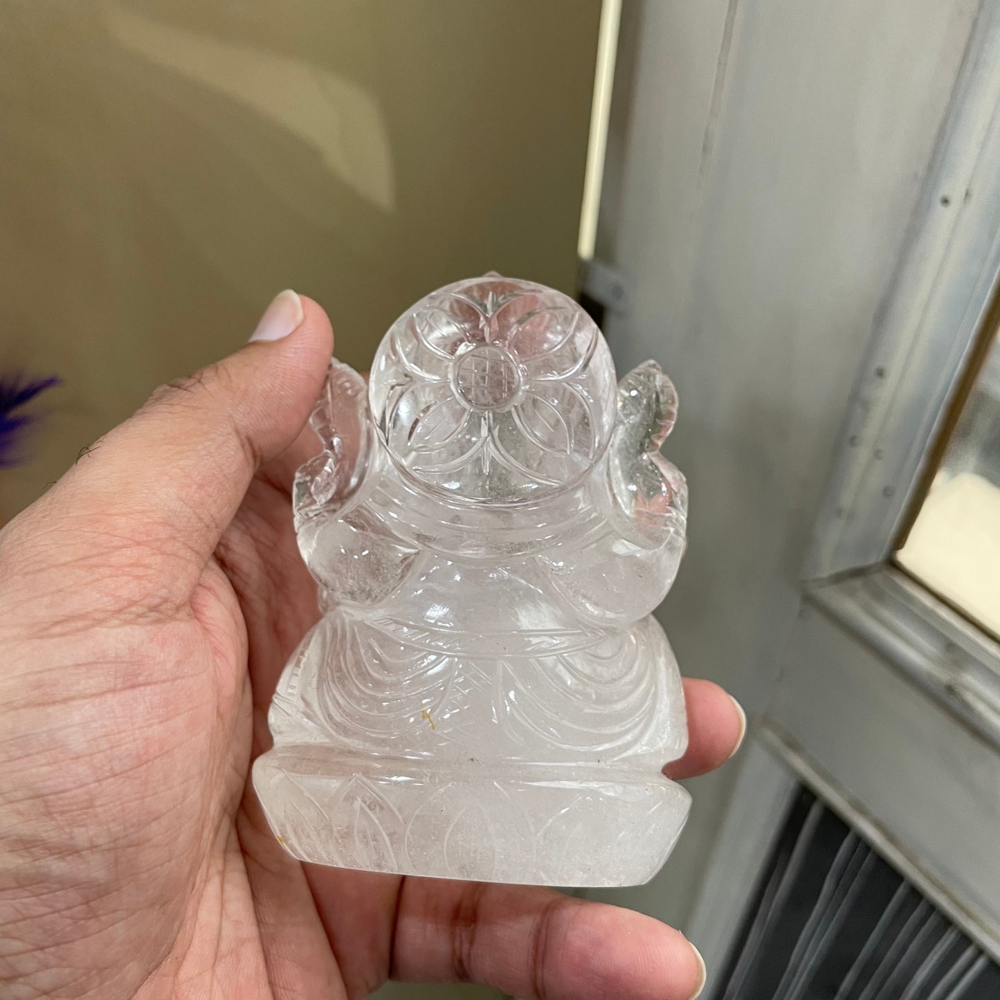 Max Bee Global Natural Handmade 3.5 Inch  Ganesh ji Lord