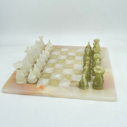 Max Bee Luxury Onyx Chess Set 12 Inch