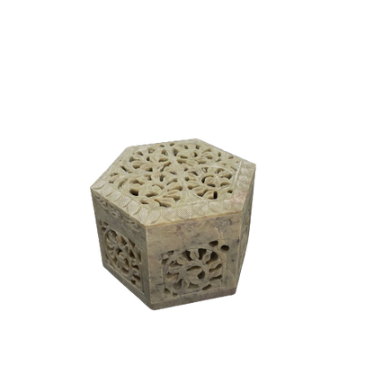 Max Bee Artisanal Soapstone Jewelry Box