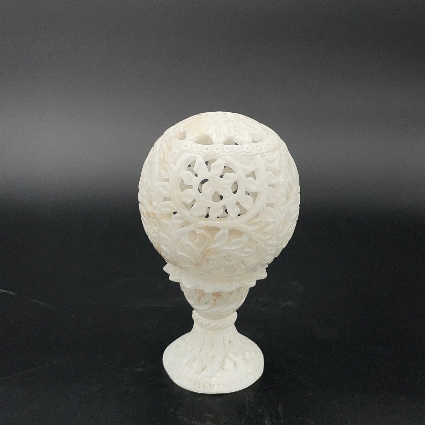 Marble Jali Work Lamp for Unique Home Decor