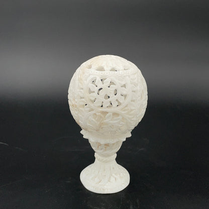 Marble Jali Work Lamp for Unique Home Decor