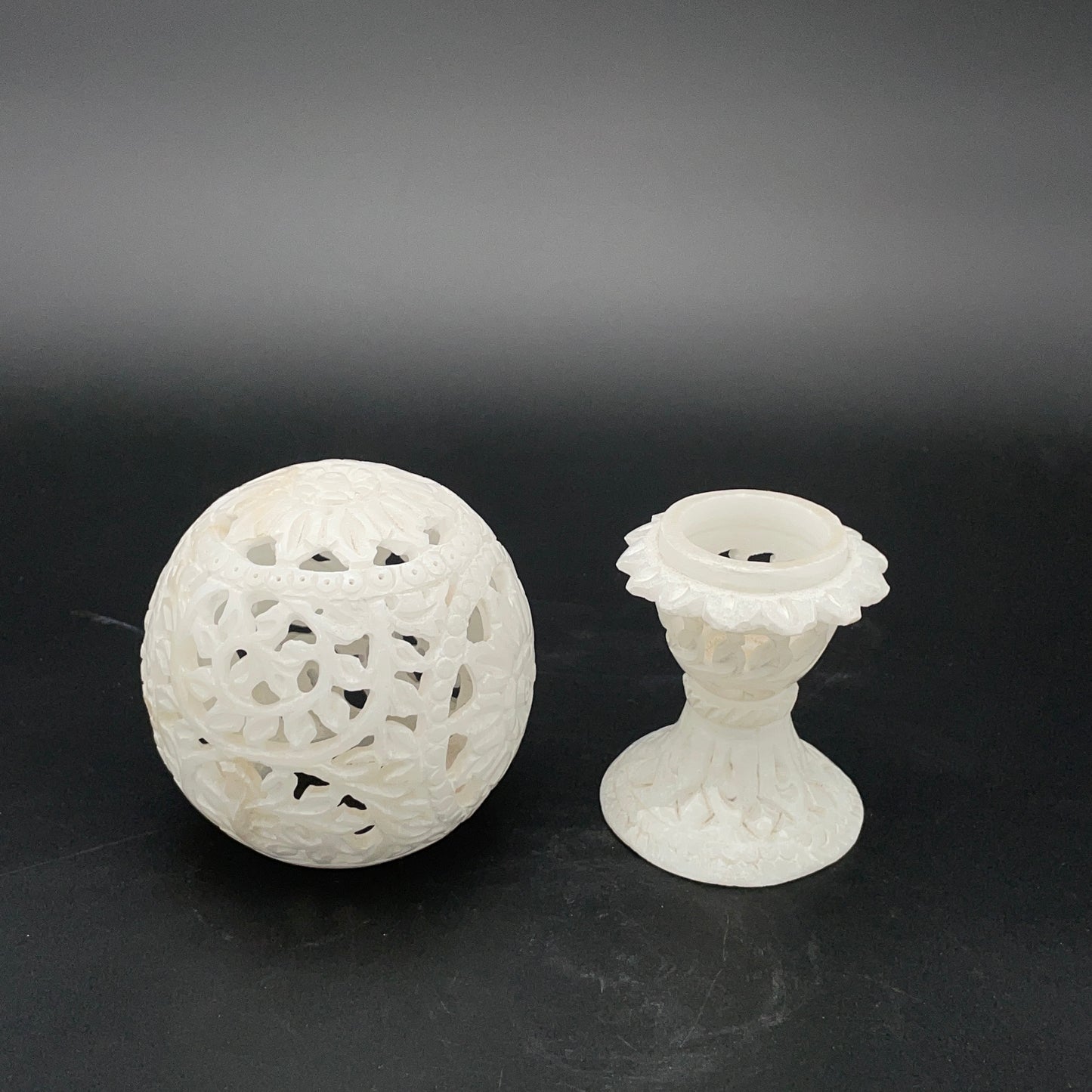 Marble Jali Work Lamp for Unique Home Decor