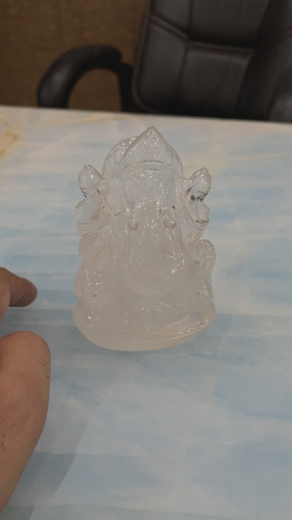 Max Bee Global Natural Handmade 3.5 Inch  Ganesh ji Lord