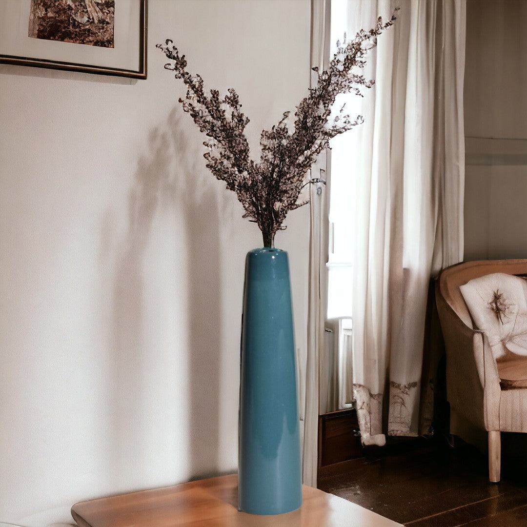 Ceramic Vase (Dark Green)