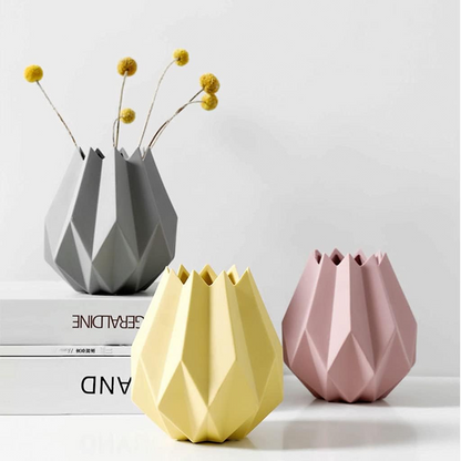 Ceramic Origami Vase
