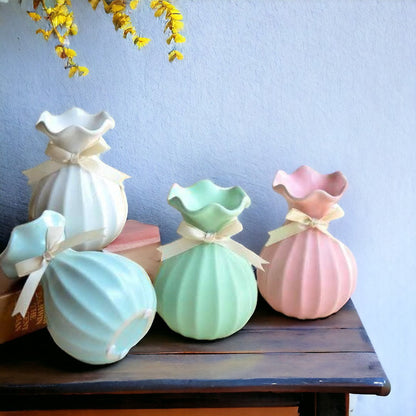 Pastel Flower Vase