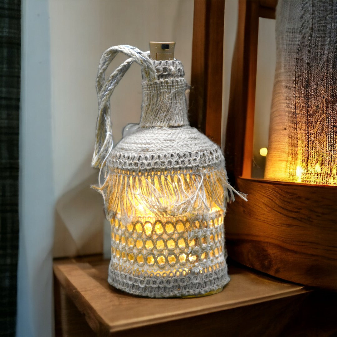 Boho Weave Lampshade/Planters
