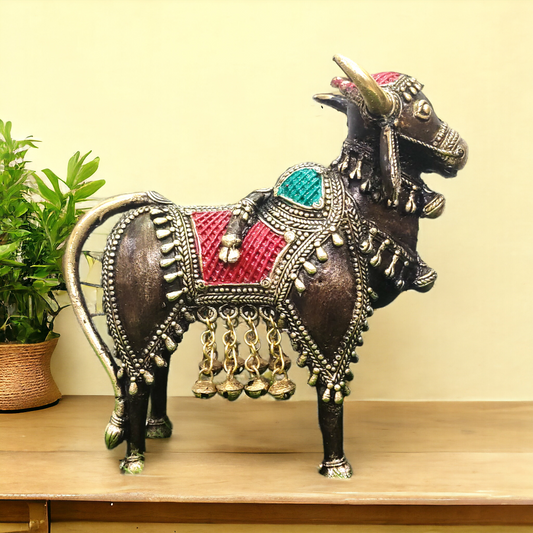 Nandi/Kamdhenu Cow Decorative Showpiece
