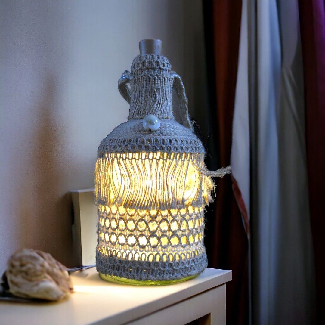 Boho Weave Lampshade/Planters