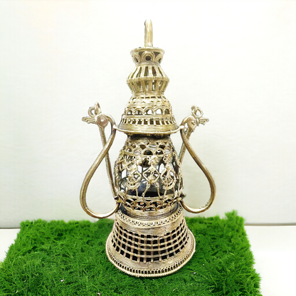 Tribals dhokra brass lantern