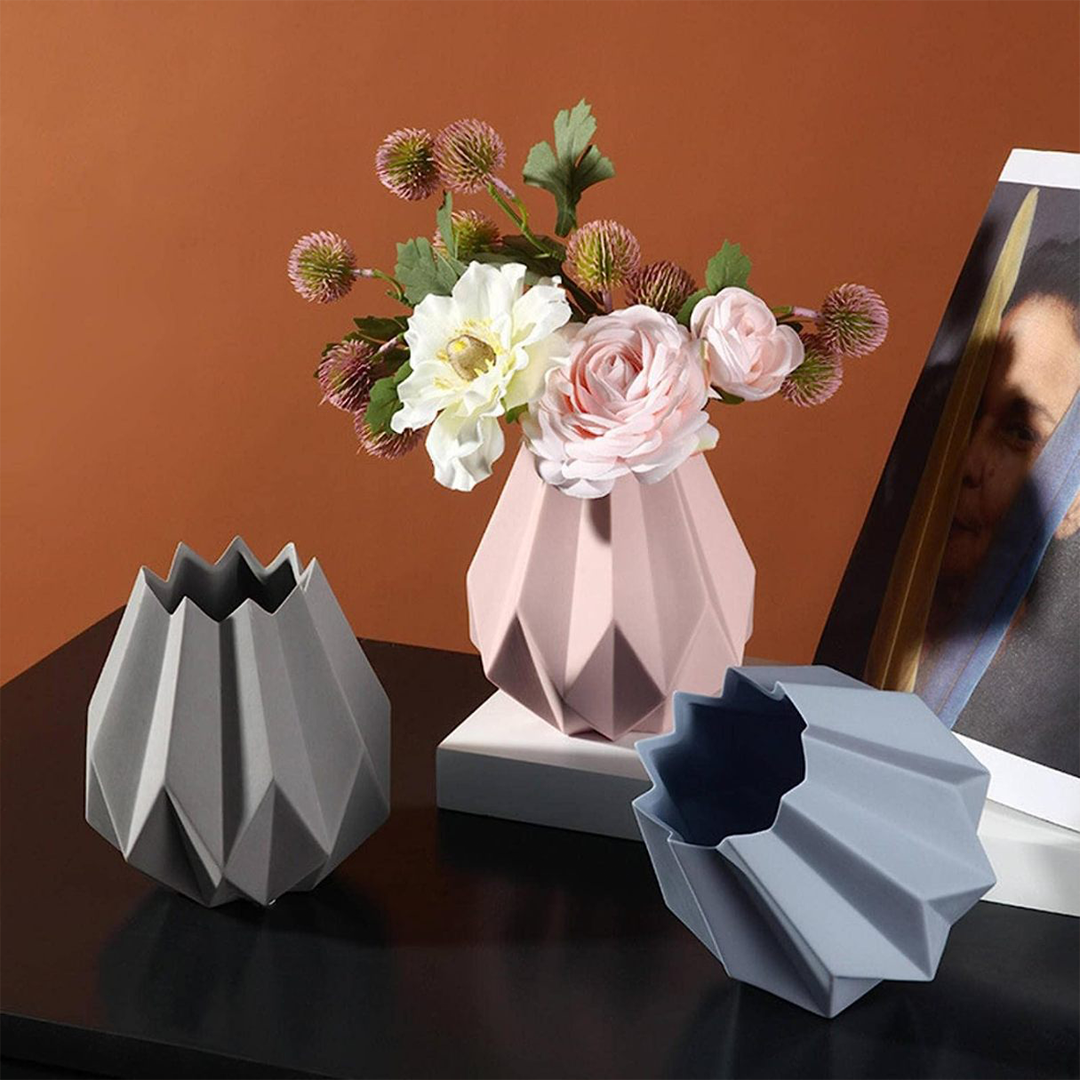 Ceramic Origami Vase
