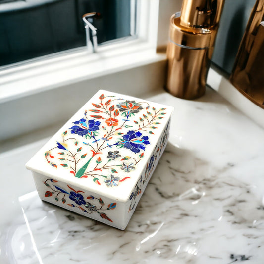 Handmade Marble Jewelry Box