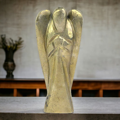 Crystal Stone Angel Size 3 Inch