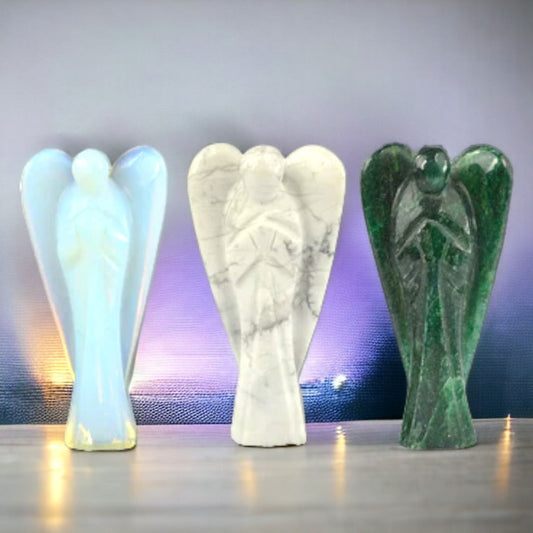 Crystal Stone Angel Size 3