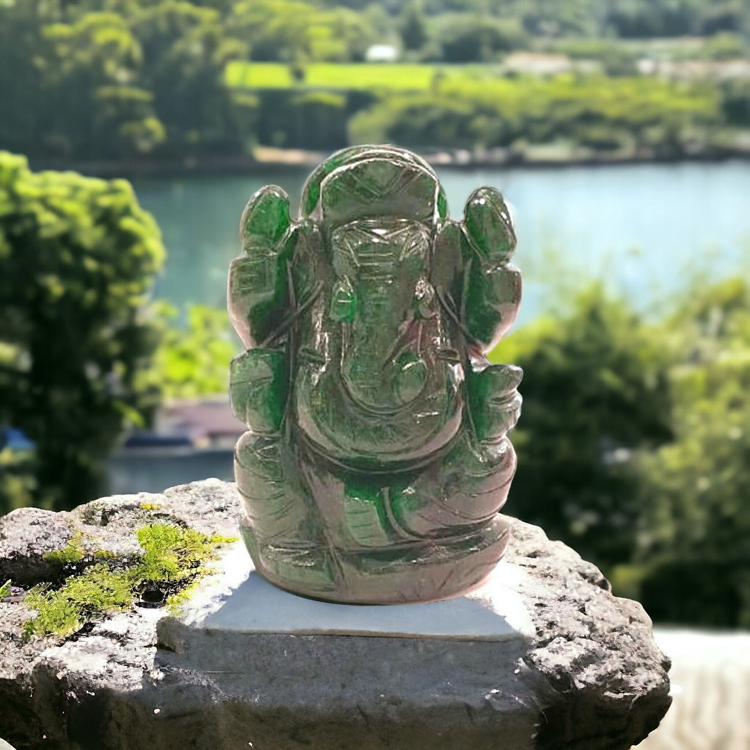 Natural Handmade 2.5 Inch  Ganesh ji Lord