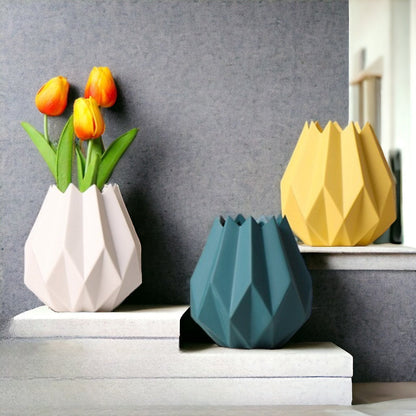 Ceramic Origami Vase